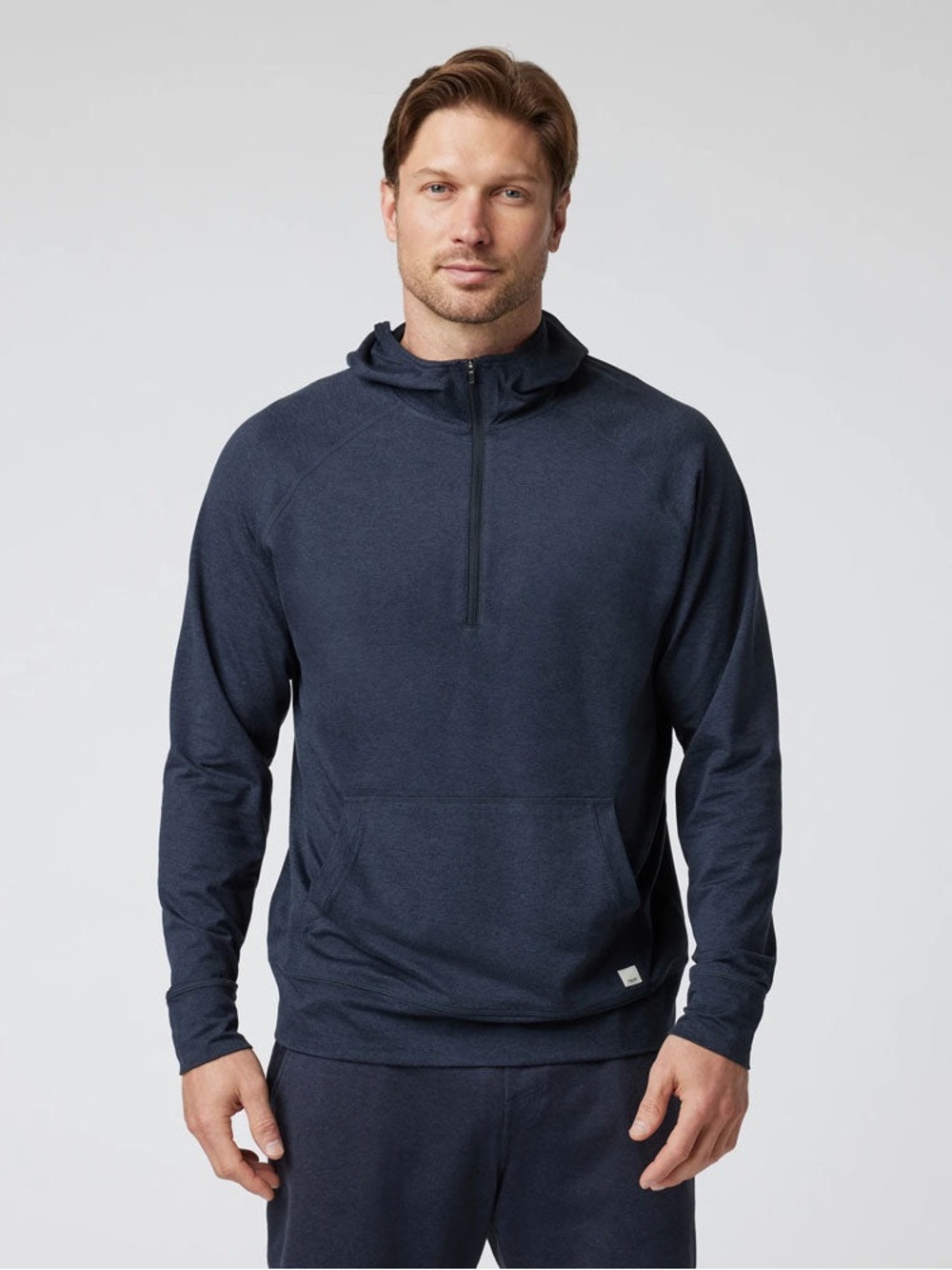 Vuori Ponto Performance Half Zip Hoodie Size L - Picture 2 of 7